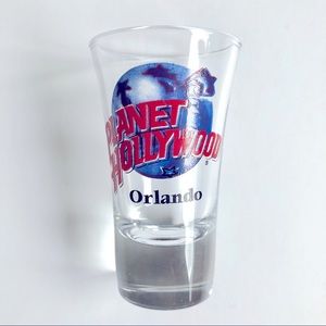 NEW Shot Glass PLANET HOLLYWOOD ORLANDO NWOT